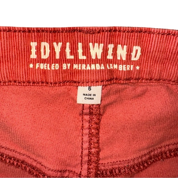 Idyllwind By Miranda Lambert Hot Sauce Flare Corduroy Jeans - Picture 7 of 9